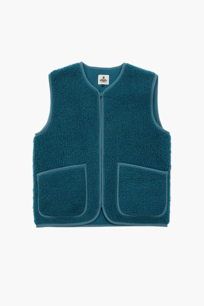 Coldbreaker Pepitko vest Azure - GRADUATE STORE