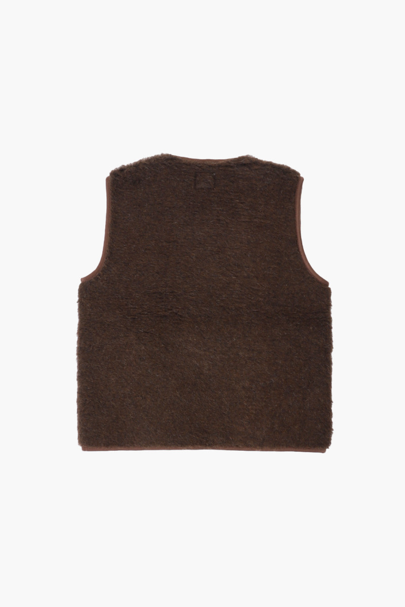 Pepitko vest Darkbrown