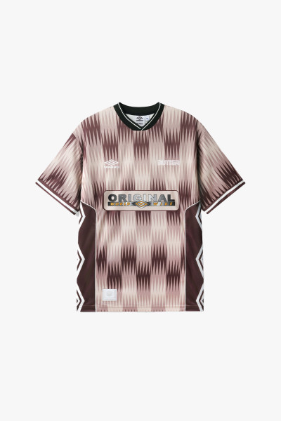 Butter x umbro Optical jersey Brown/taupe - GRADUATE STORE