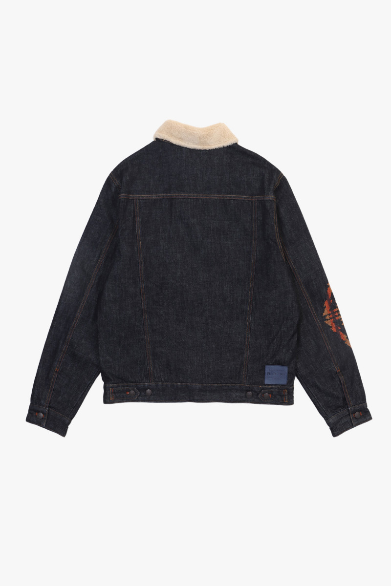 Needlework type ii jacket Indigo