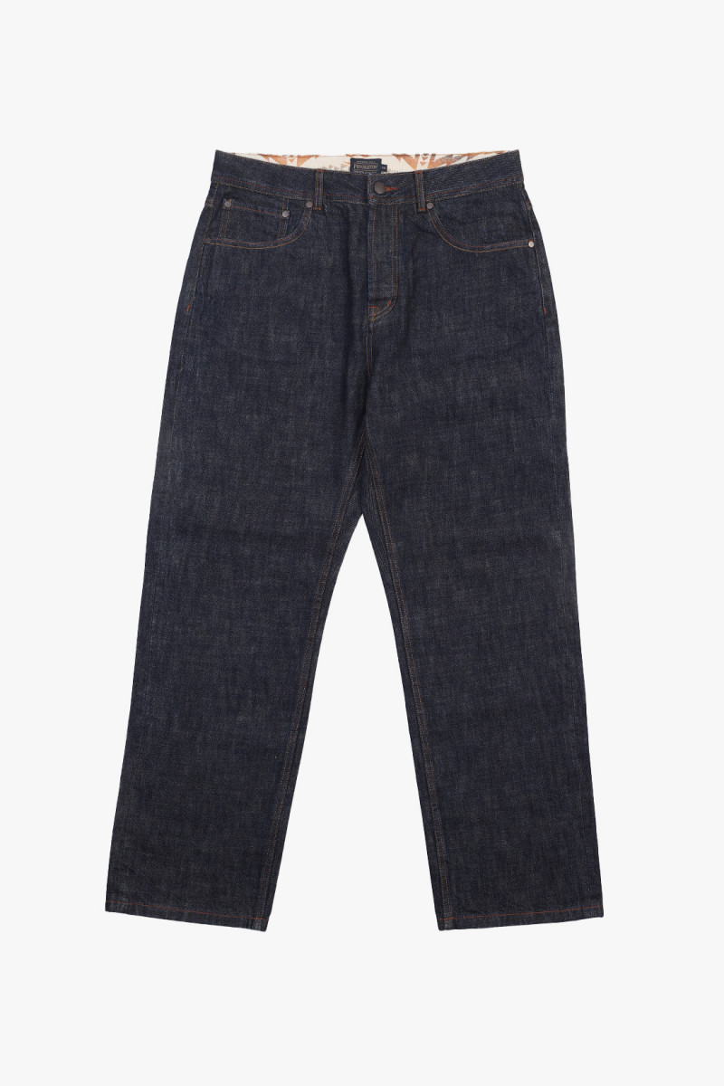 Needlework slvdg straight pant Indigo