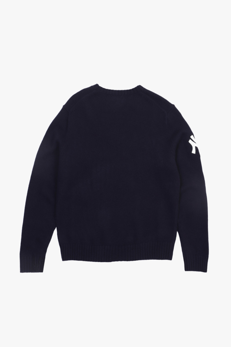 Polo bear yankees knit sweater Bear navy combo