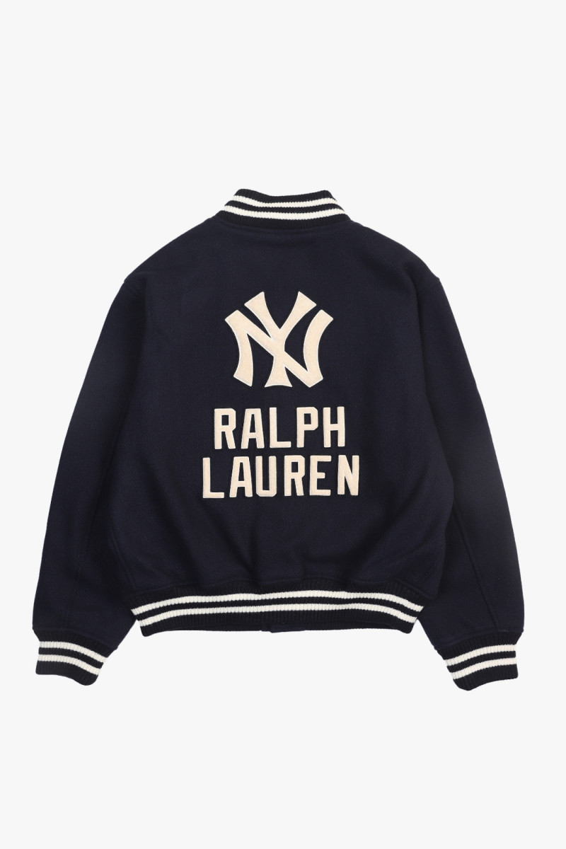 Yankees bomber wool jacket Navy