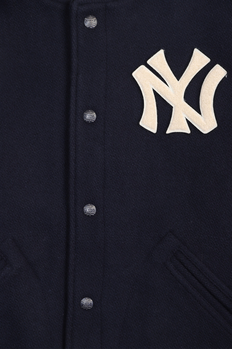 Yankees bomber wool jacket Navy