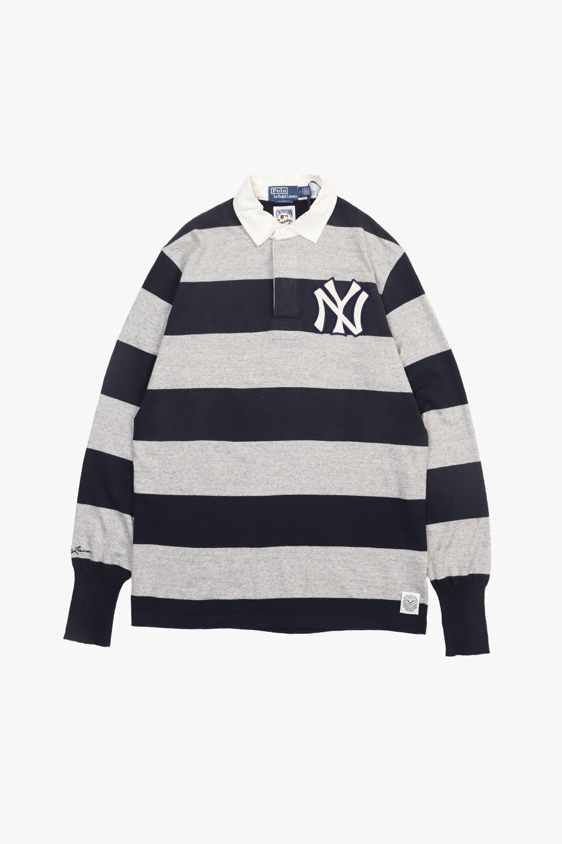 Yankees polo rugby Aviator navy/grey