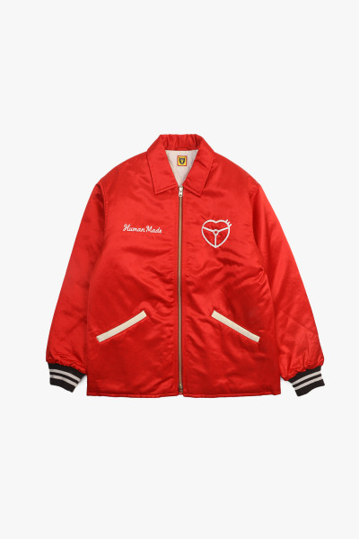 Human made Satin jacket Red - GRADUATE STORE