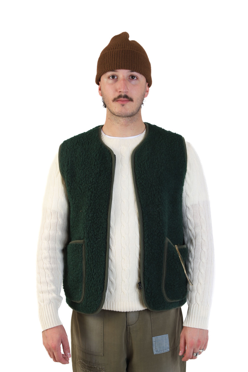 Pepitko vest Dark green