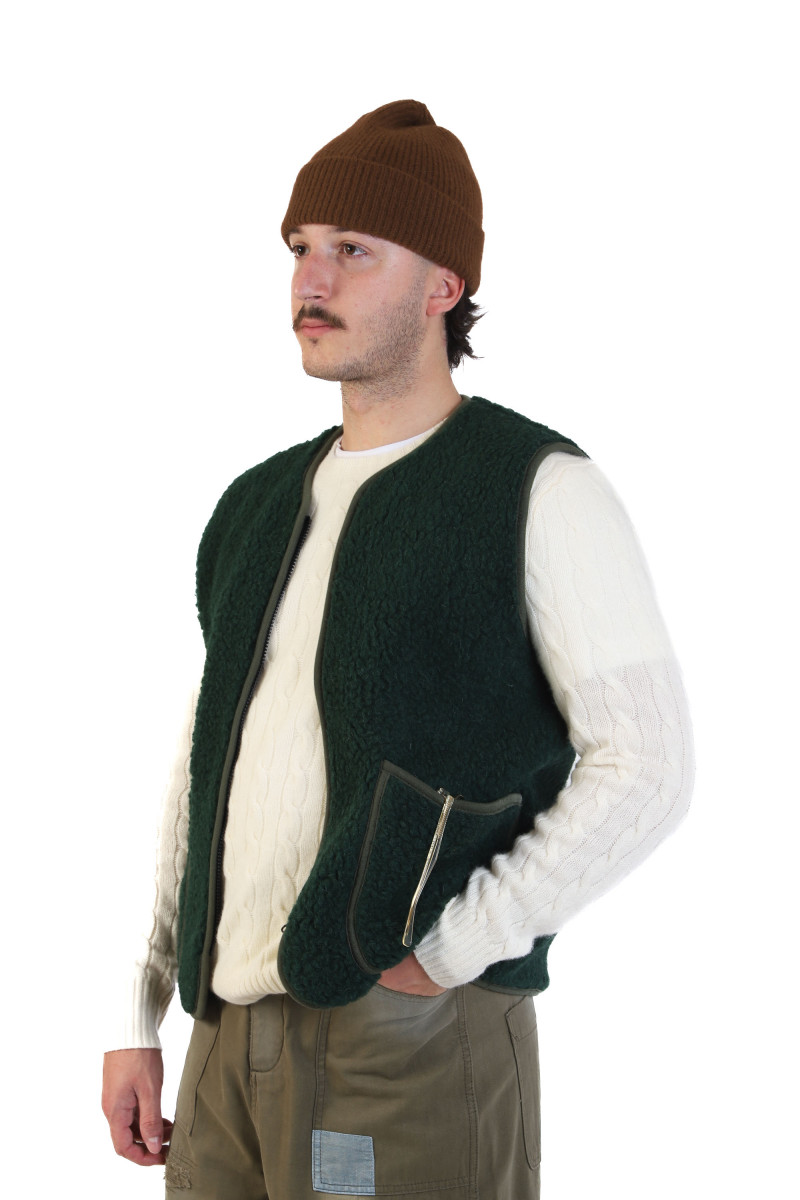 Pepitko vest Dark green