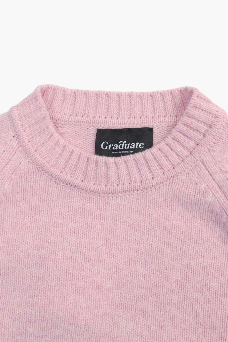 Lowther 47097 raglan sweater Pink haze