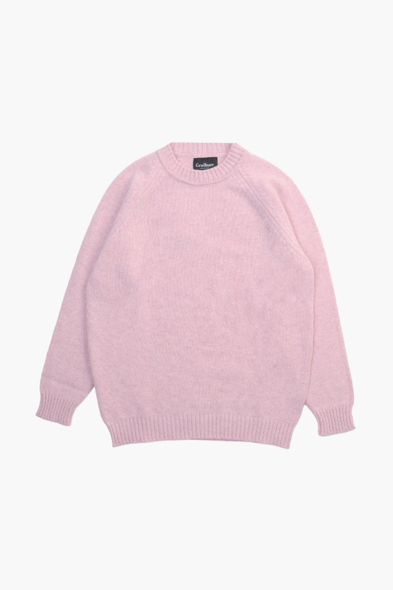 Lowther 47097 raglan sweater Pink haze