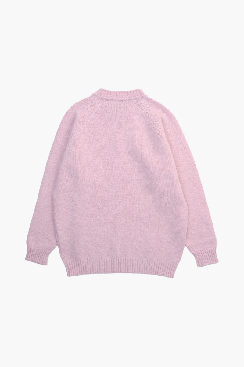 Lowther 47097 raglan sweater Pink haze