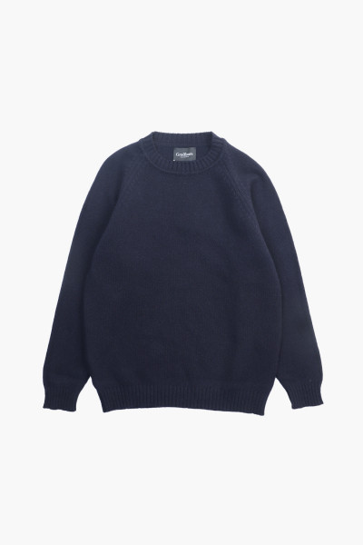 Graduate Lowther 47097 raglan sweater Navy - GRADUATE STORE