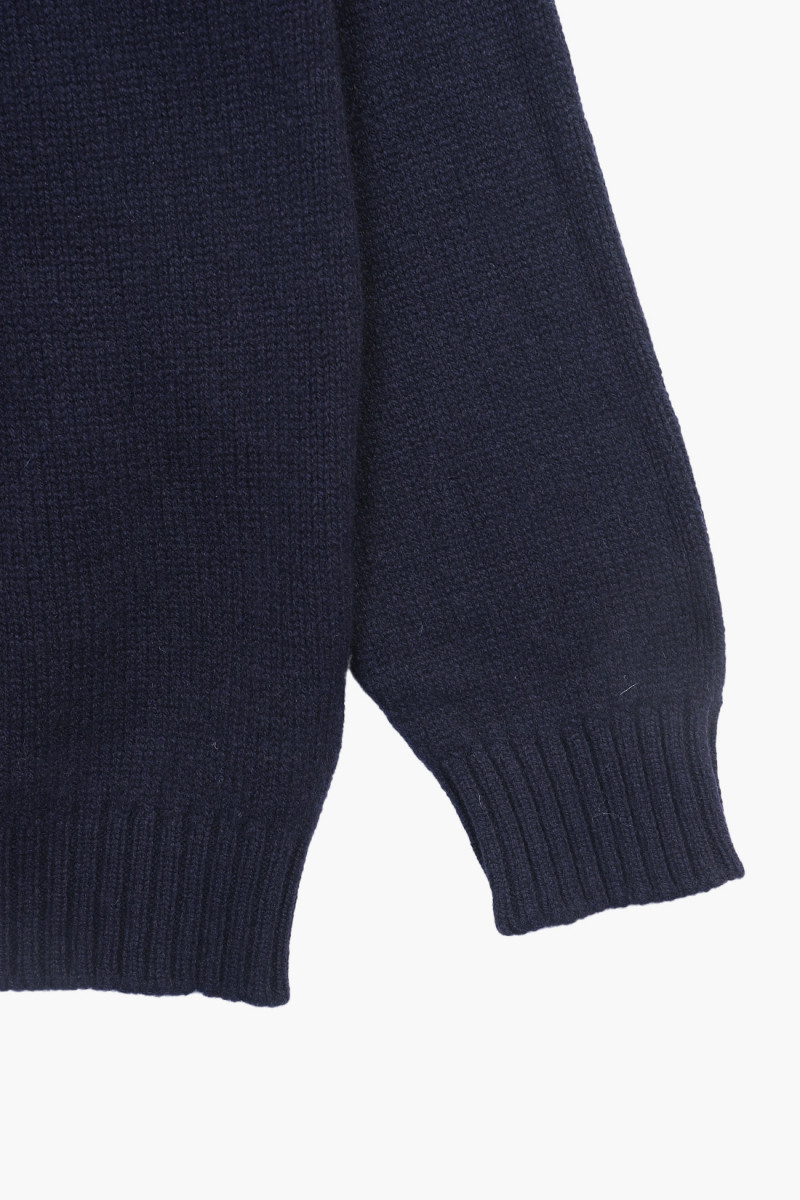 Lowther 47097 raglan sweater Navy