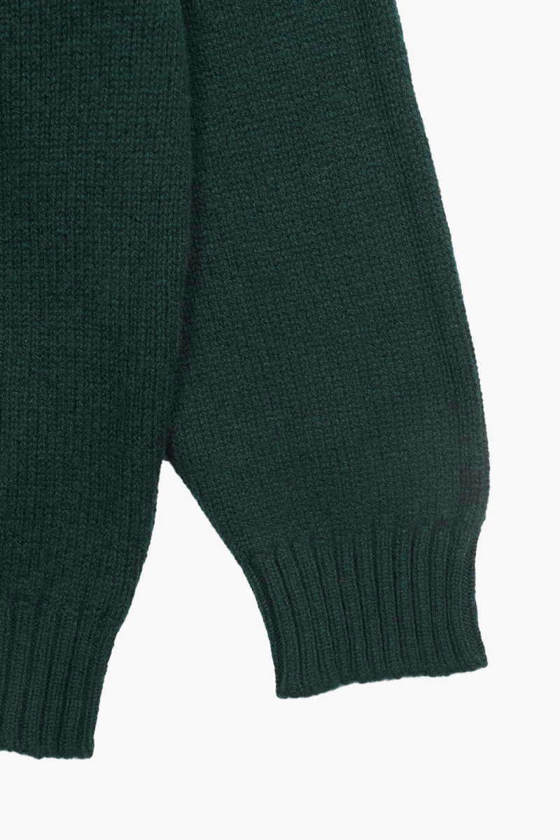 Lowther 47097 raglan sweater Tnt green