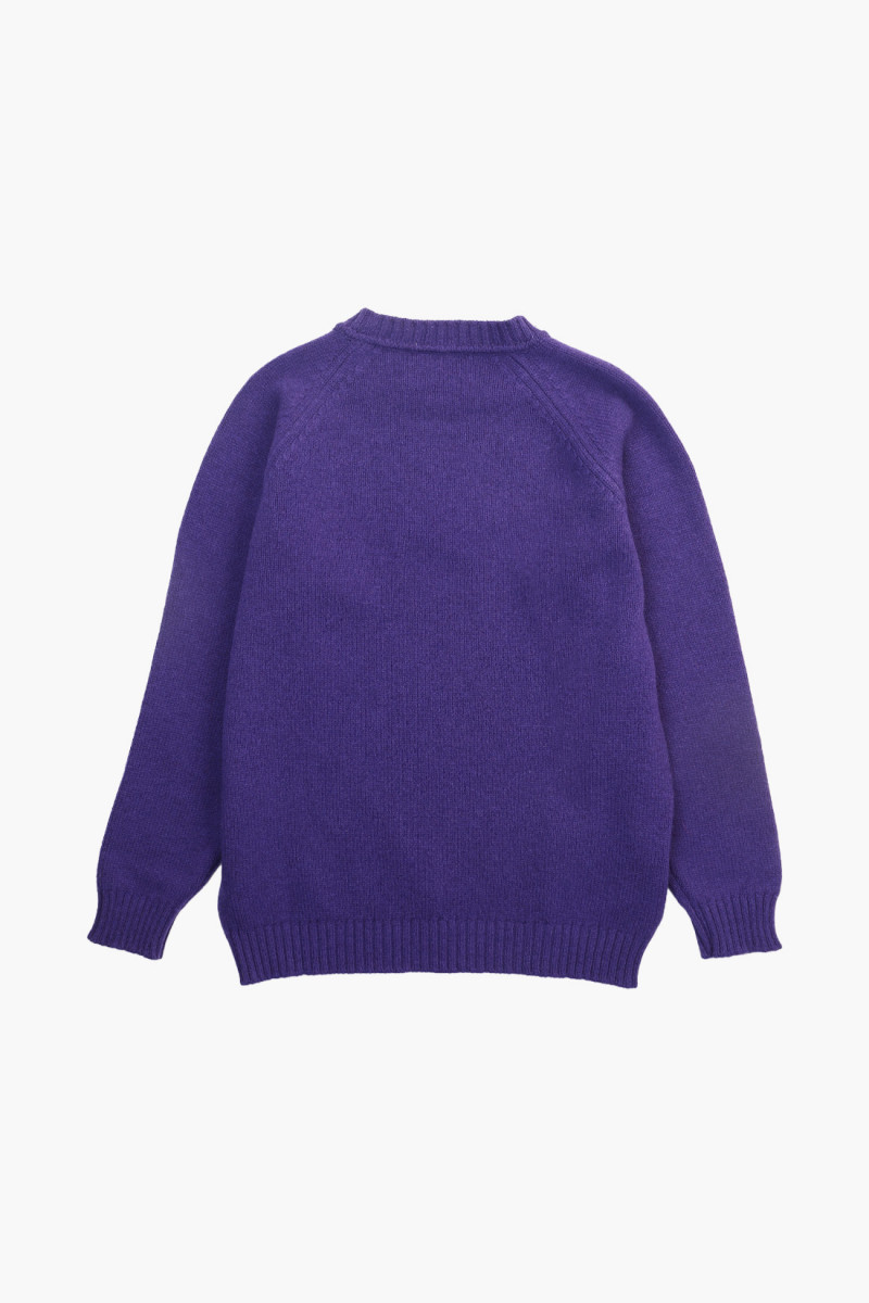 Lowther 47097 raglan sweater Jacaranda