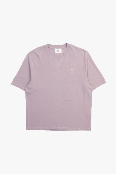 Ami Boxy tee shirt adc Lilac - GRADUATE STORE