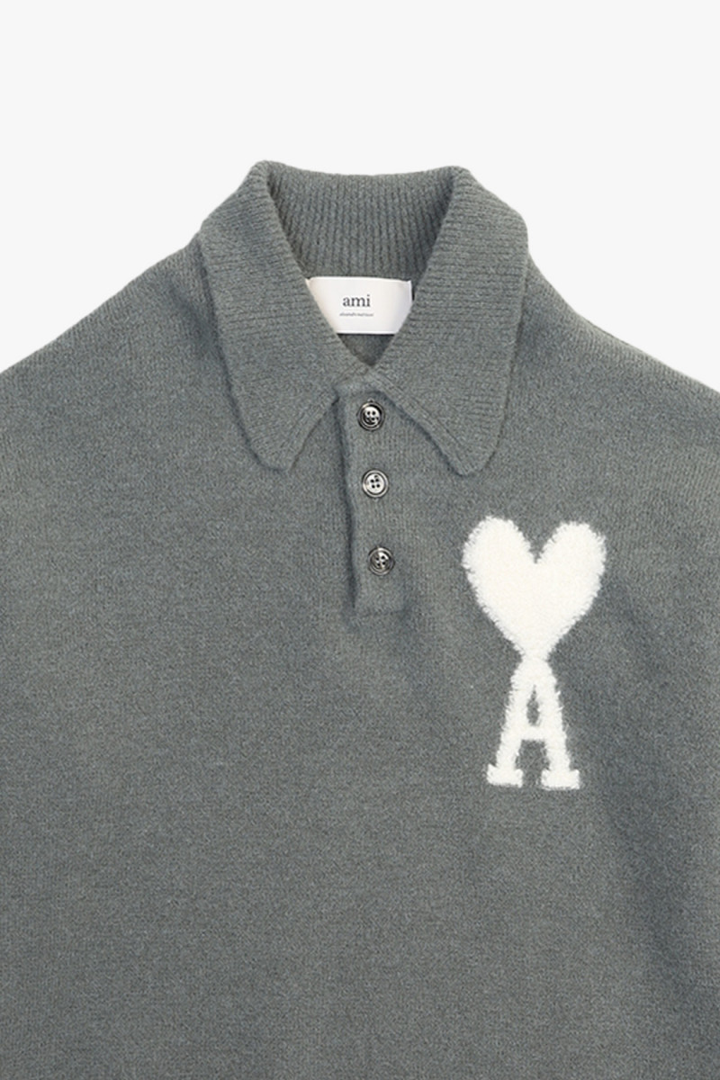 Polo ami de coeur ecru Antique