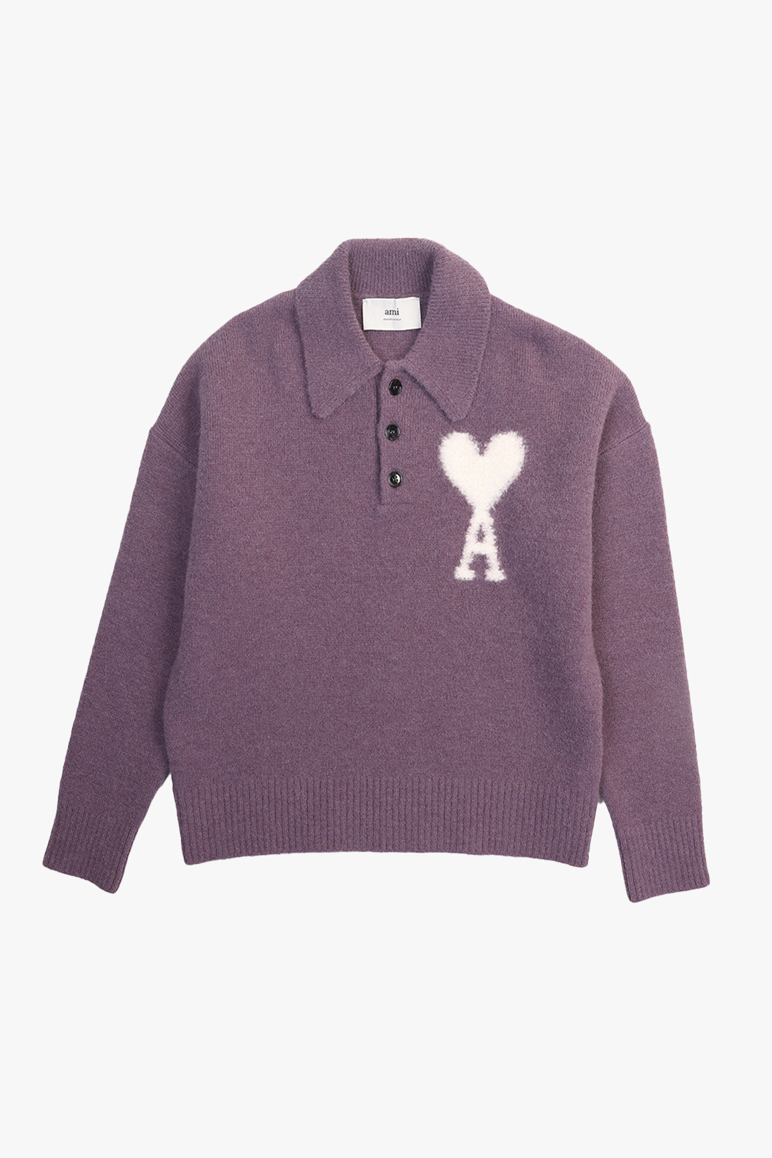 Polo ami de coeur ecru Lilac