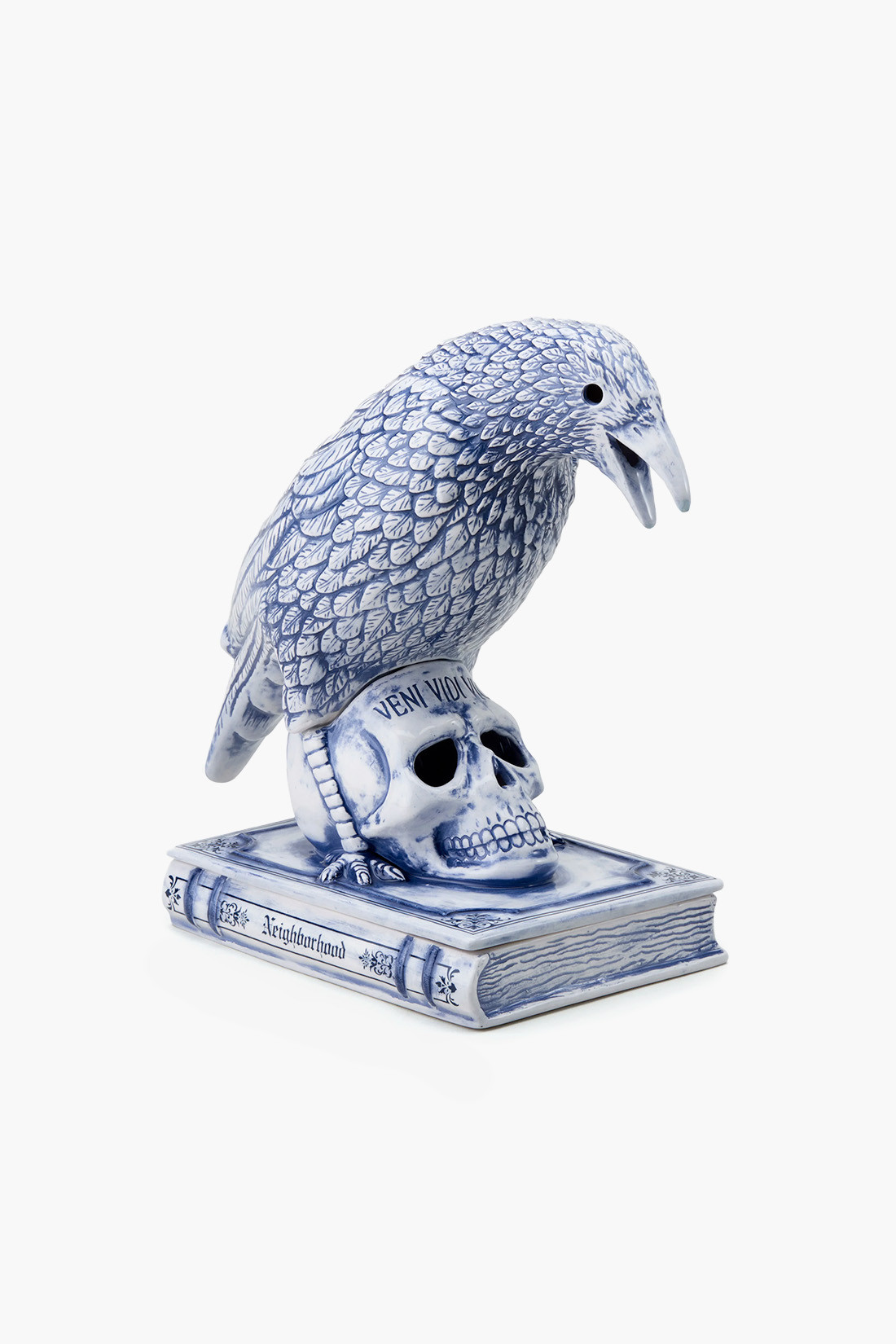 Crow incense chamber Blue