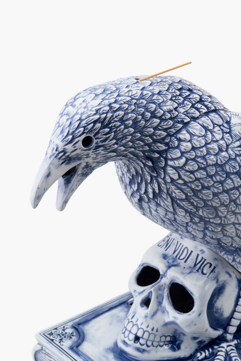 Crow incense chamber Blue