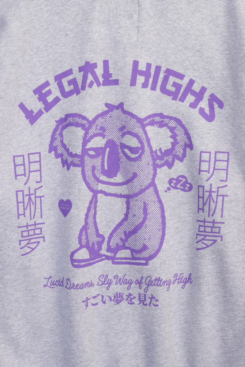 Legal highs sweat Grey marl