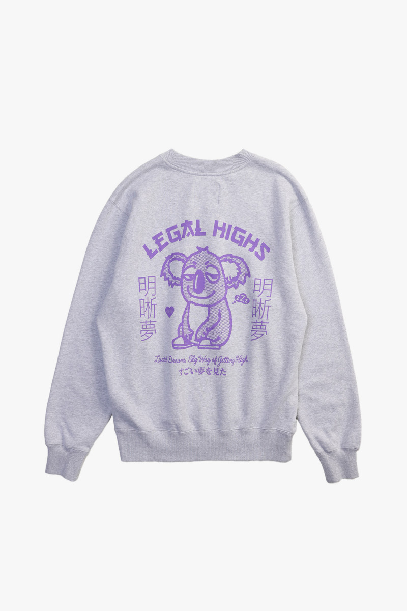 Legal highs sweat Grey marl