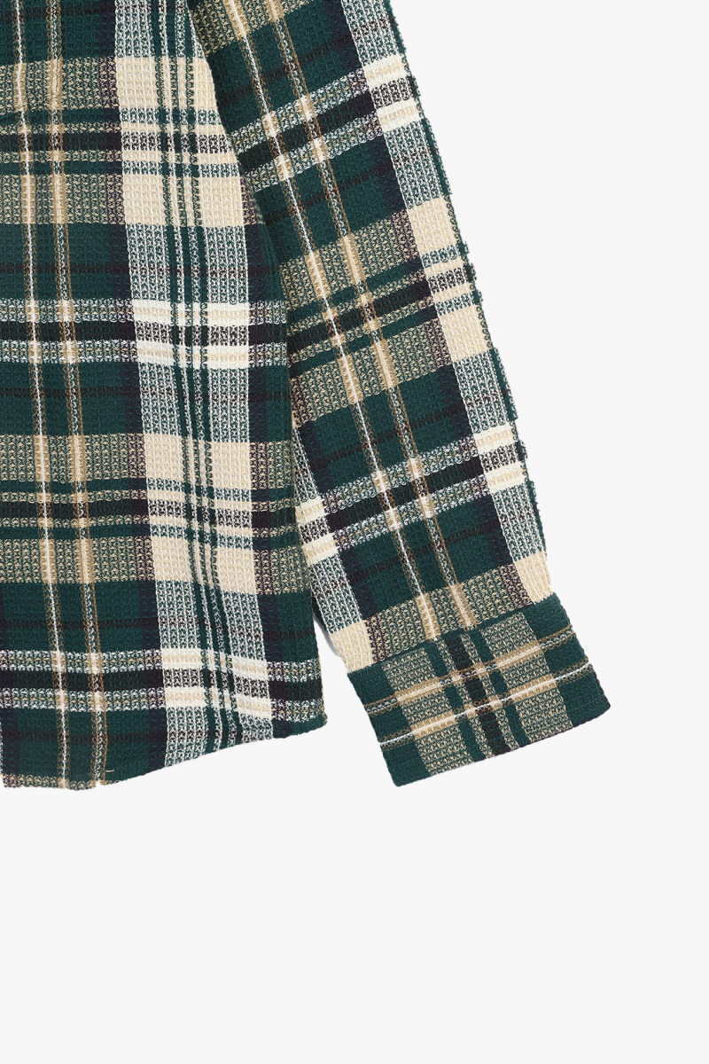 Glen falls waffle madras ls Green