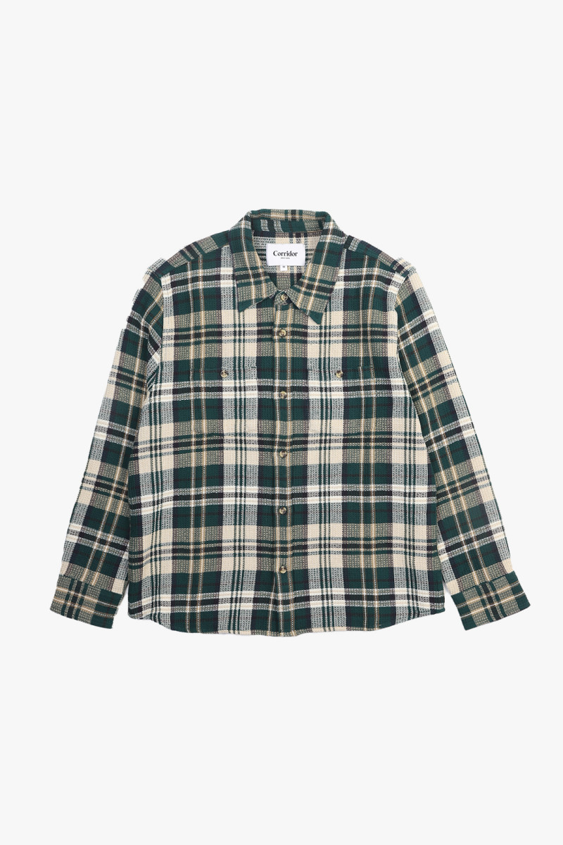 Glen falls waffle madras ls Green