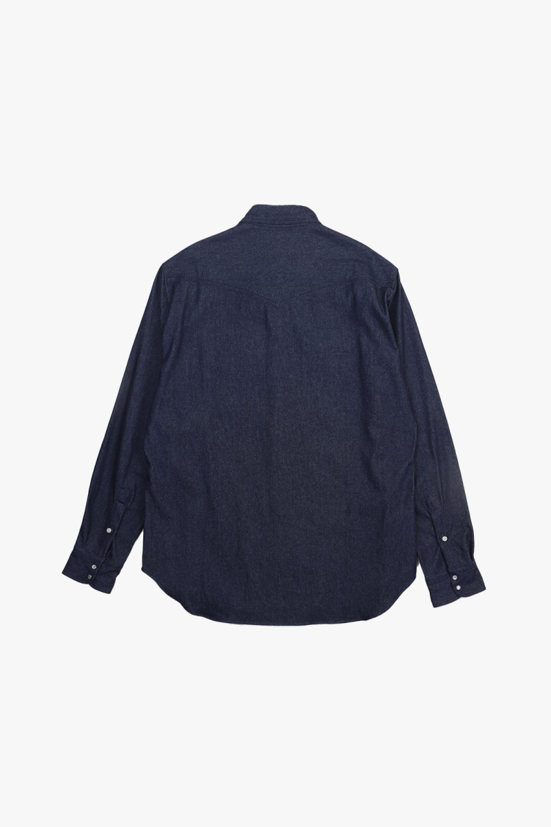 Dark denim shirt Indigo