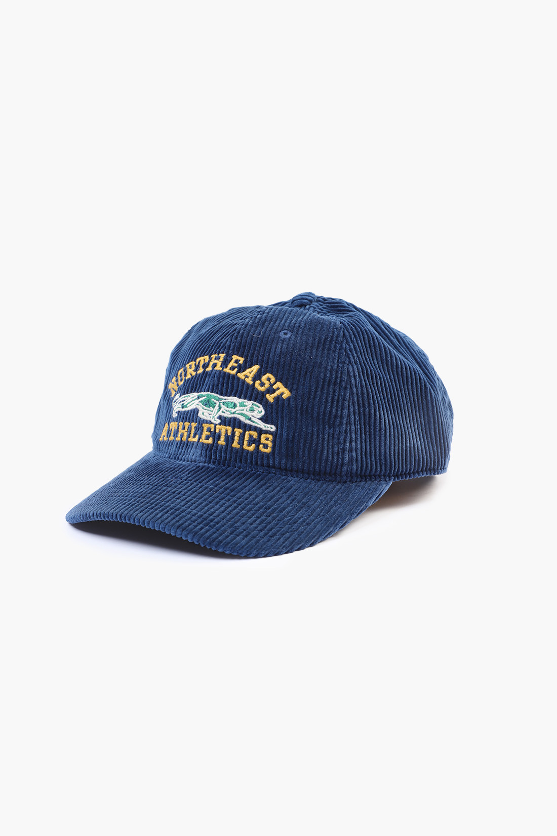 Embroidered corduroy ball cap American royal x