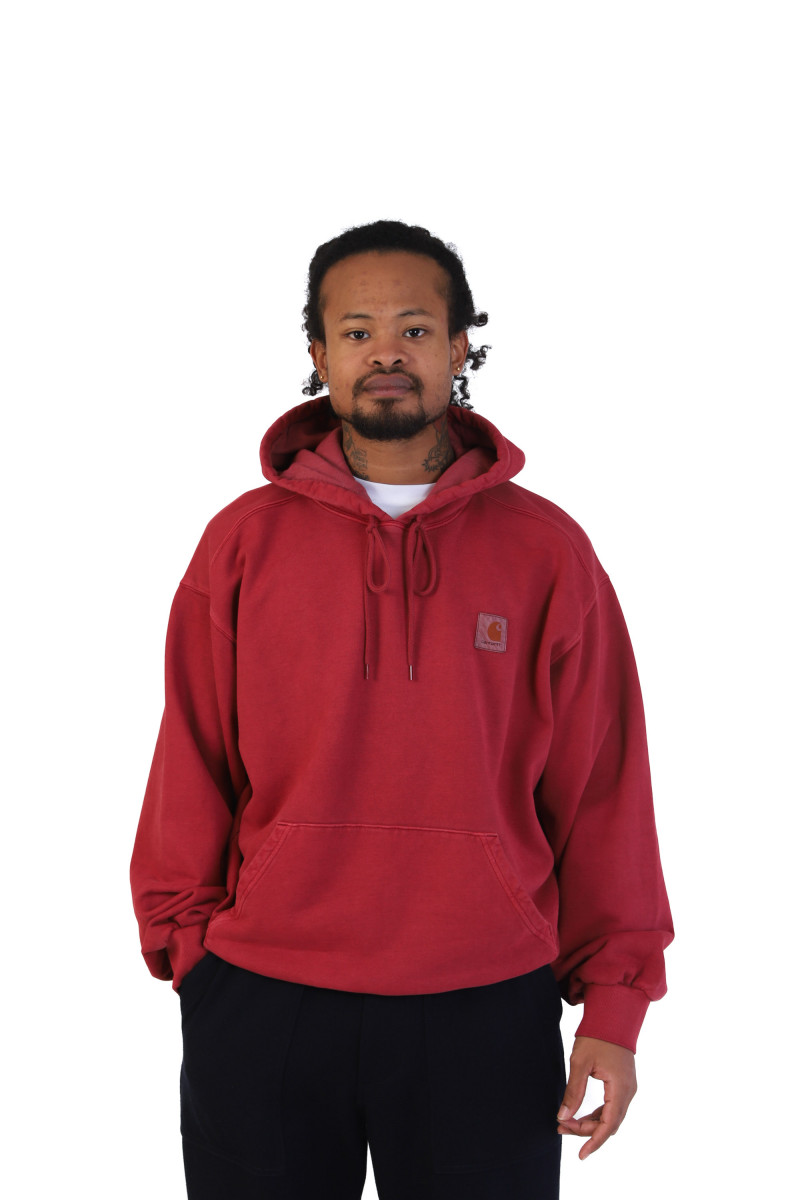 Hooded vista sweat Scarlet