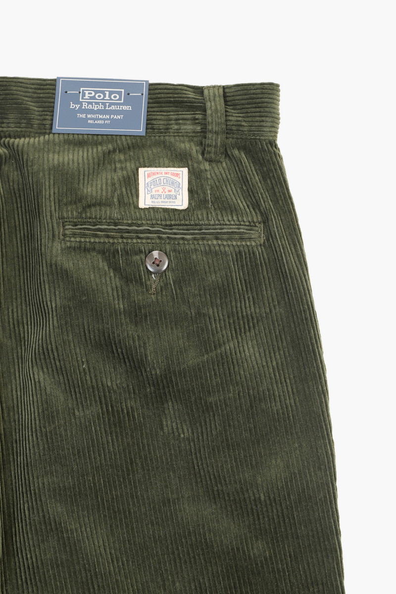 Whitman relaxed fit corduroy Country olive