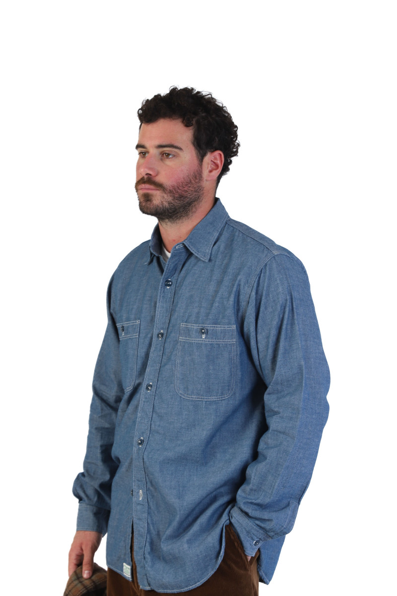 Chambray work shirt Chambray