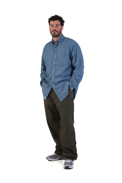 Standard button down shirt Chambray