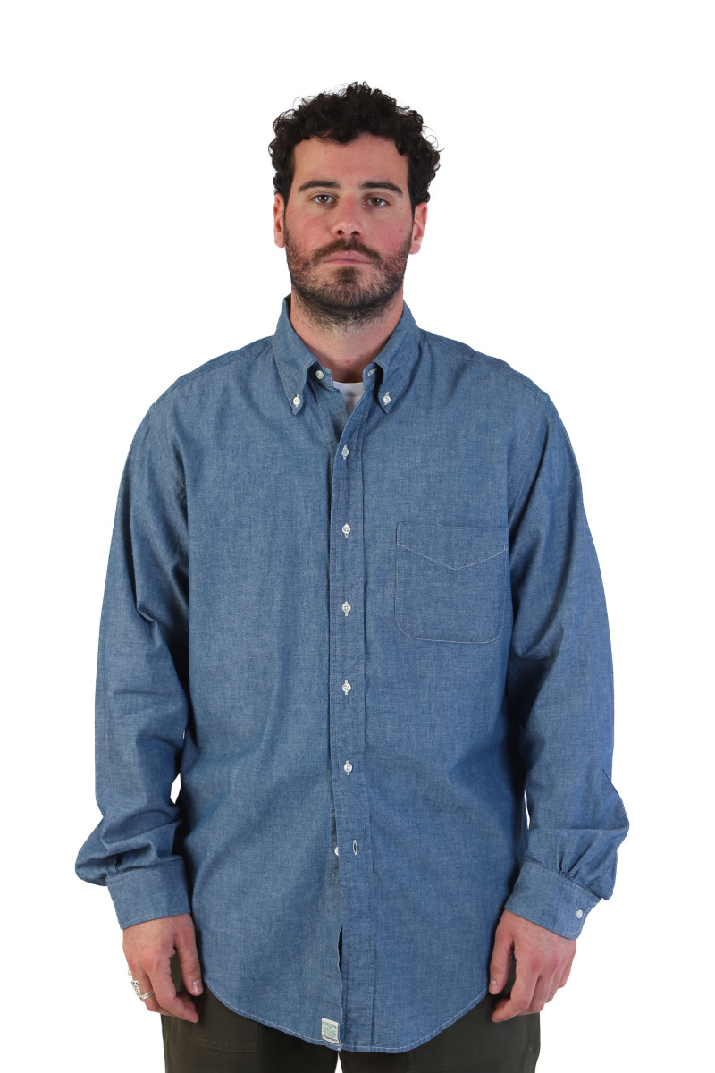 Standard button down shirt Chambray