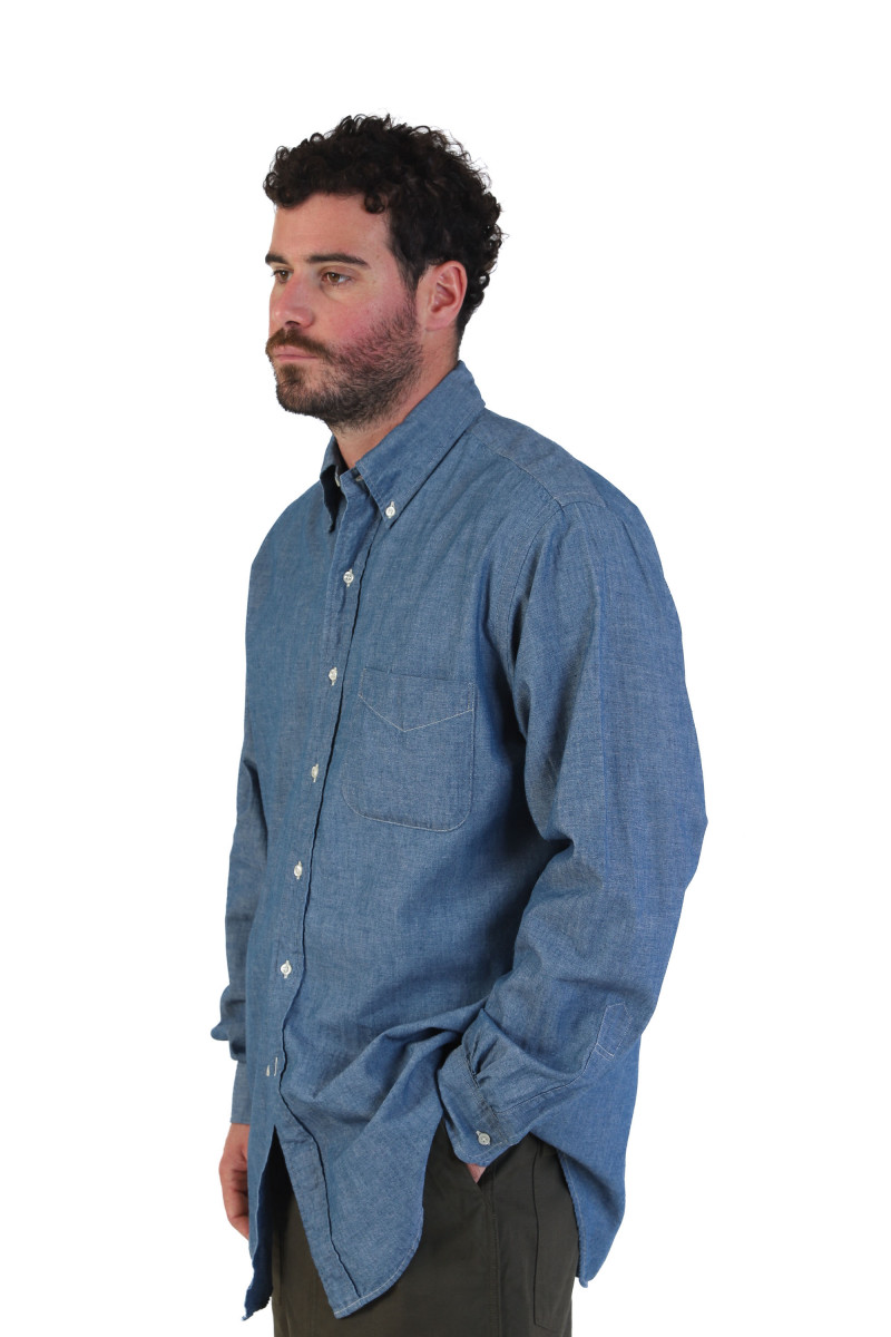 Standard button down shirt Chambray