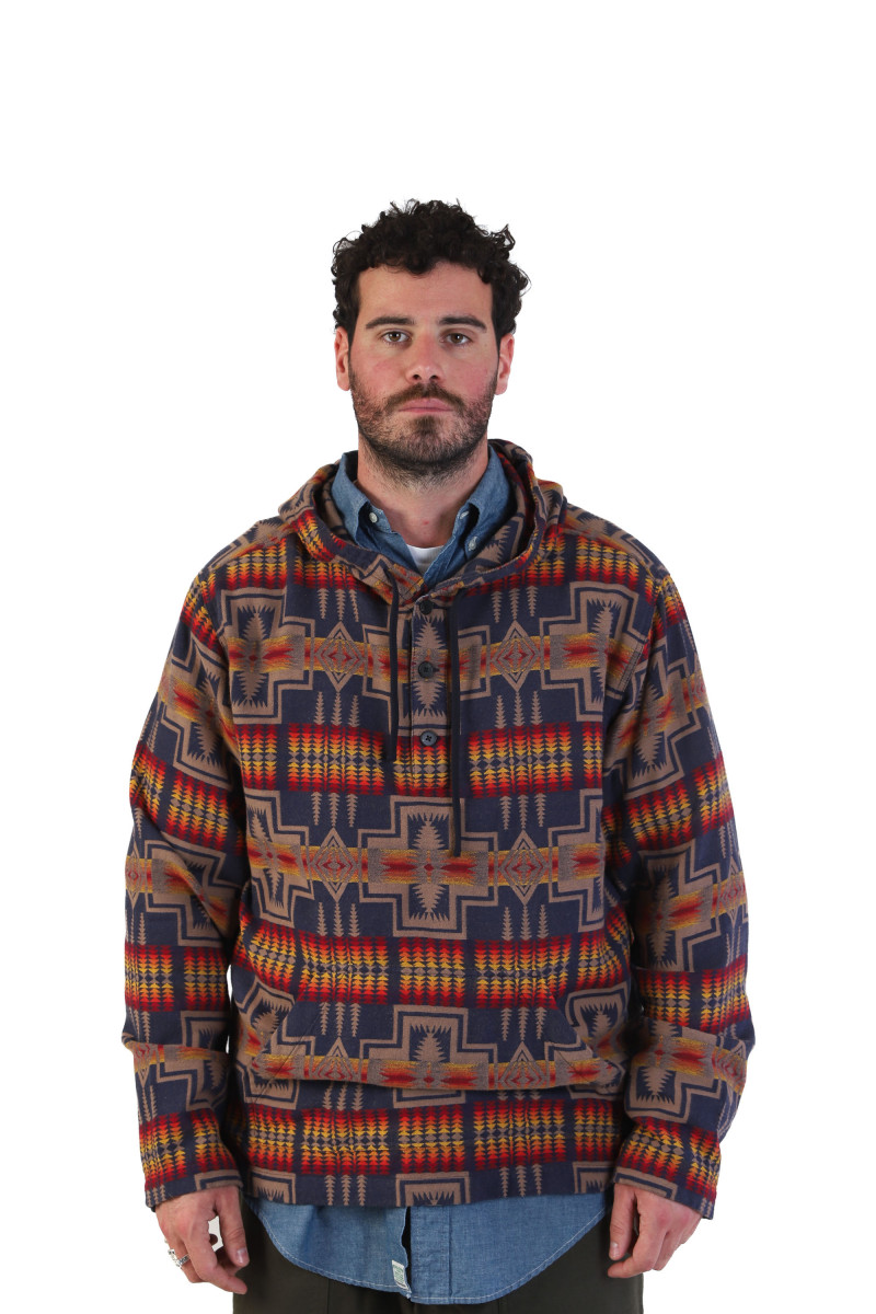 Jacquard surf hoodie Harding