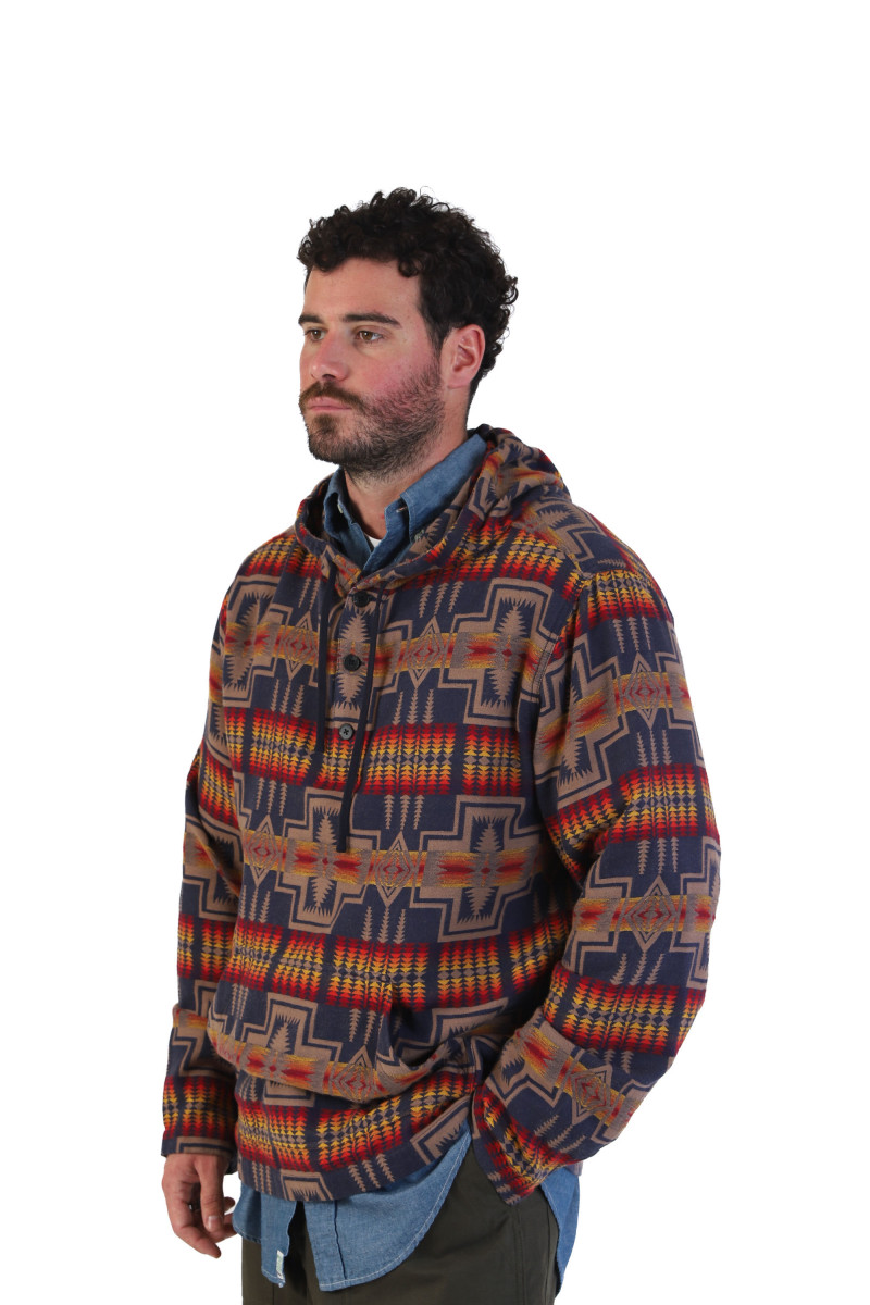 Jacquard surf hoodie Harding