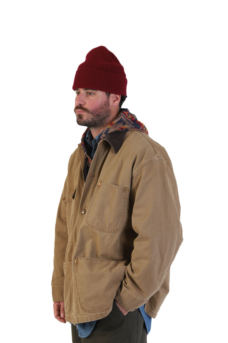 Relax fit coverall Brown