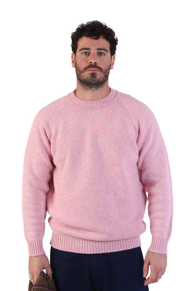 Lowther 47097 raglan sweater Pink haze