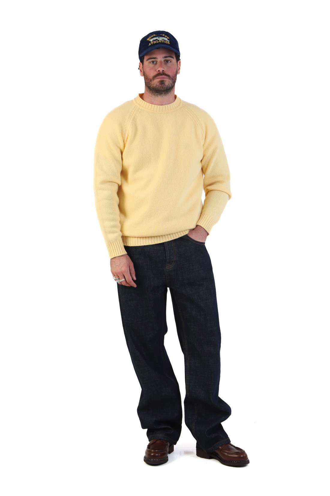 Lowther 47097 raglan sweater Morning sun