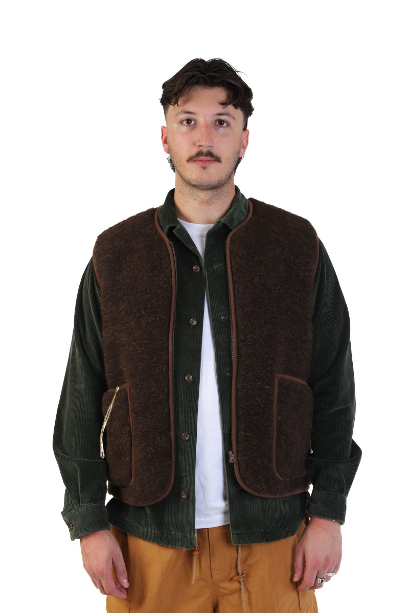 Pepitko vest Darkbrown