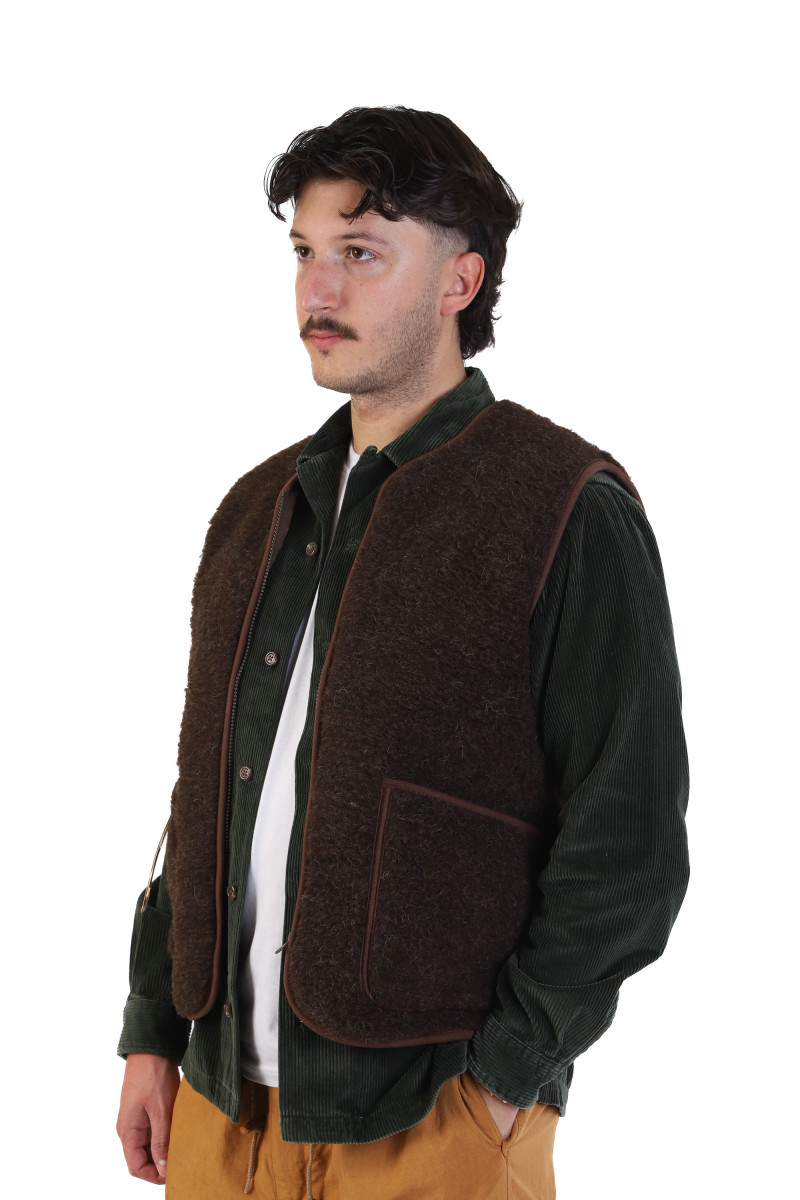 Pepitko vest Darkbrown