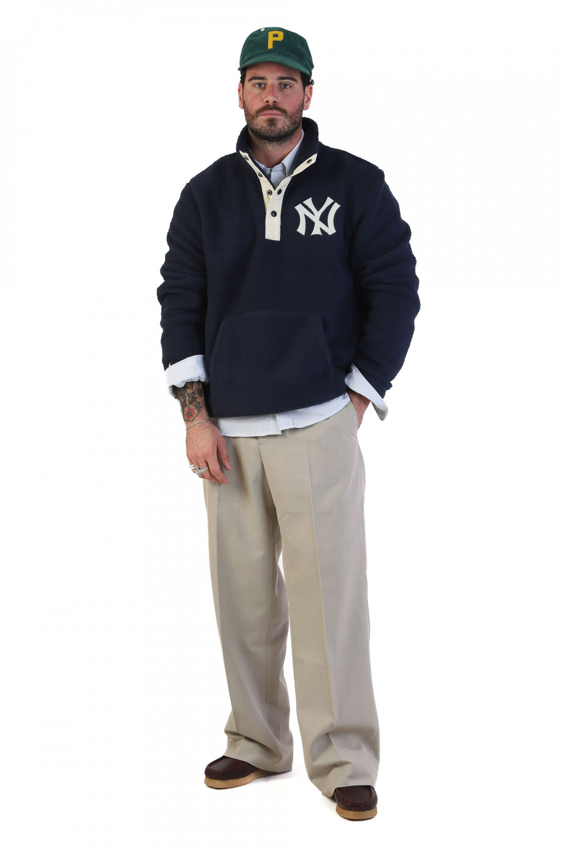 Yankees pullover Aviator navy/white