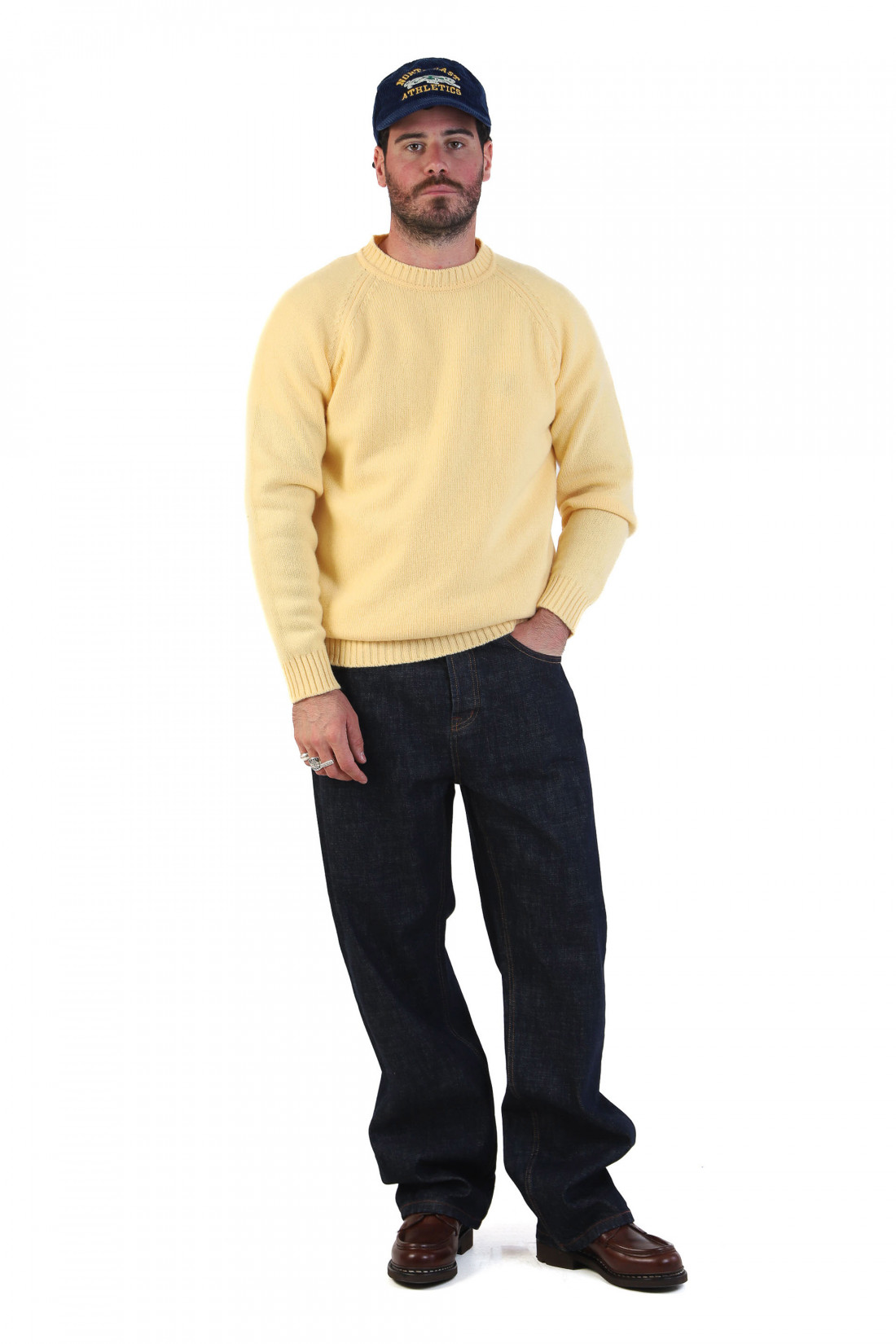 Lowther 47097 raglan sweater Morning sun