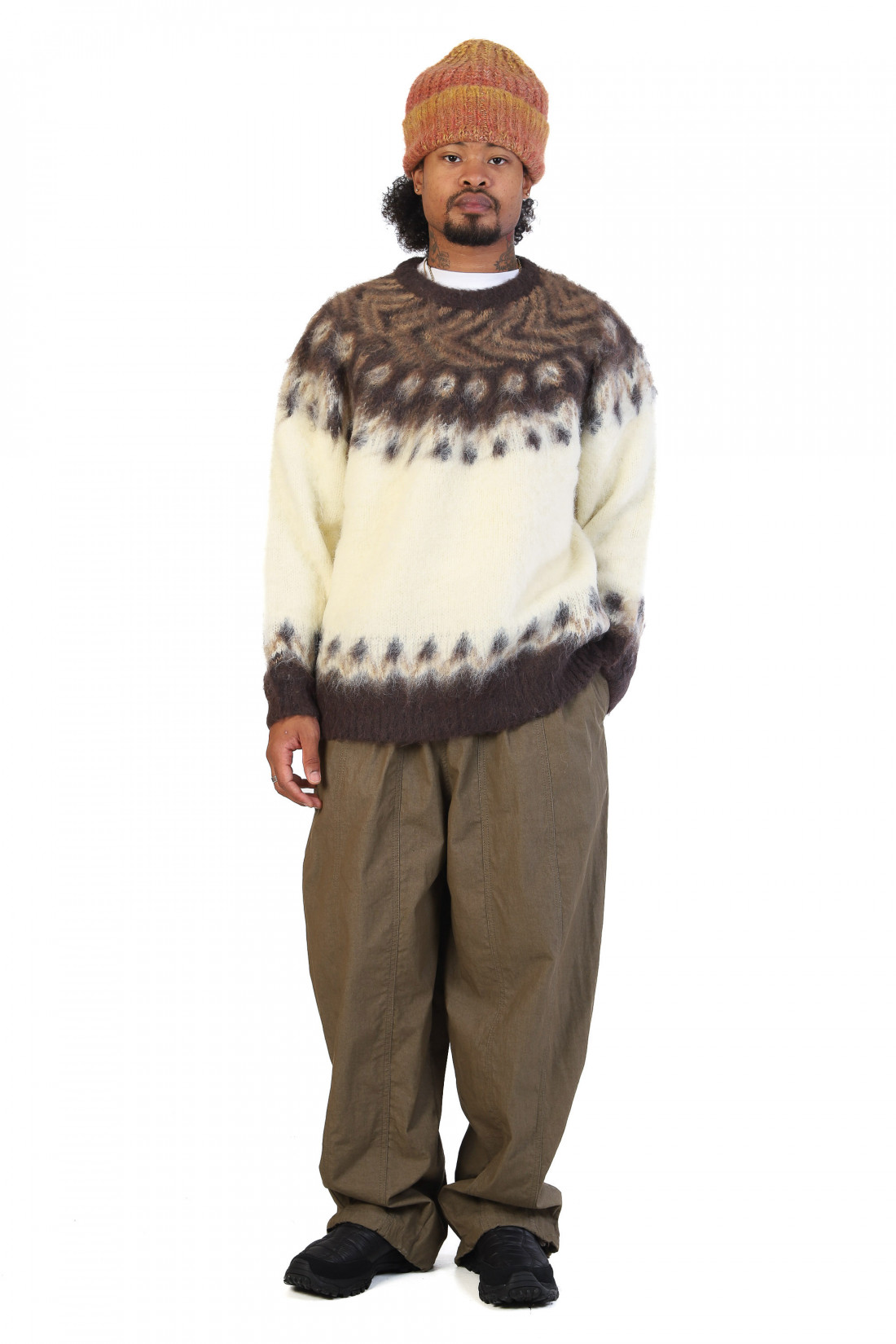 Aberdeen sweater nordic Brown