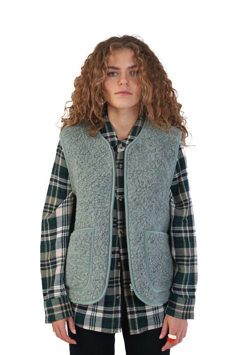 Pepitko vest Green