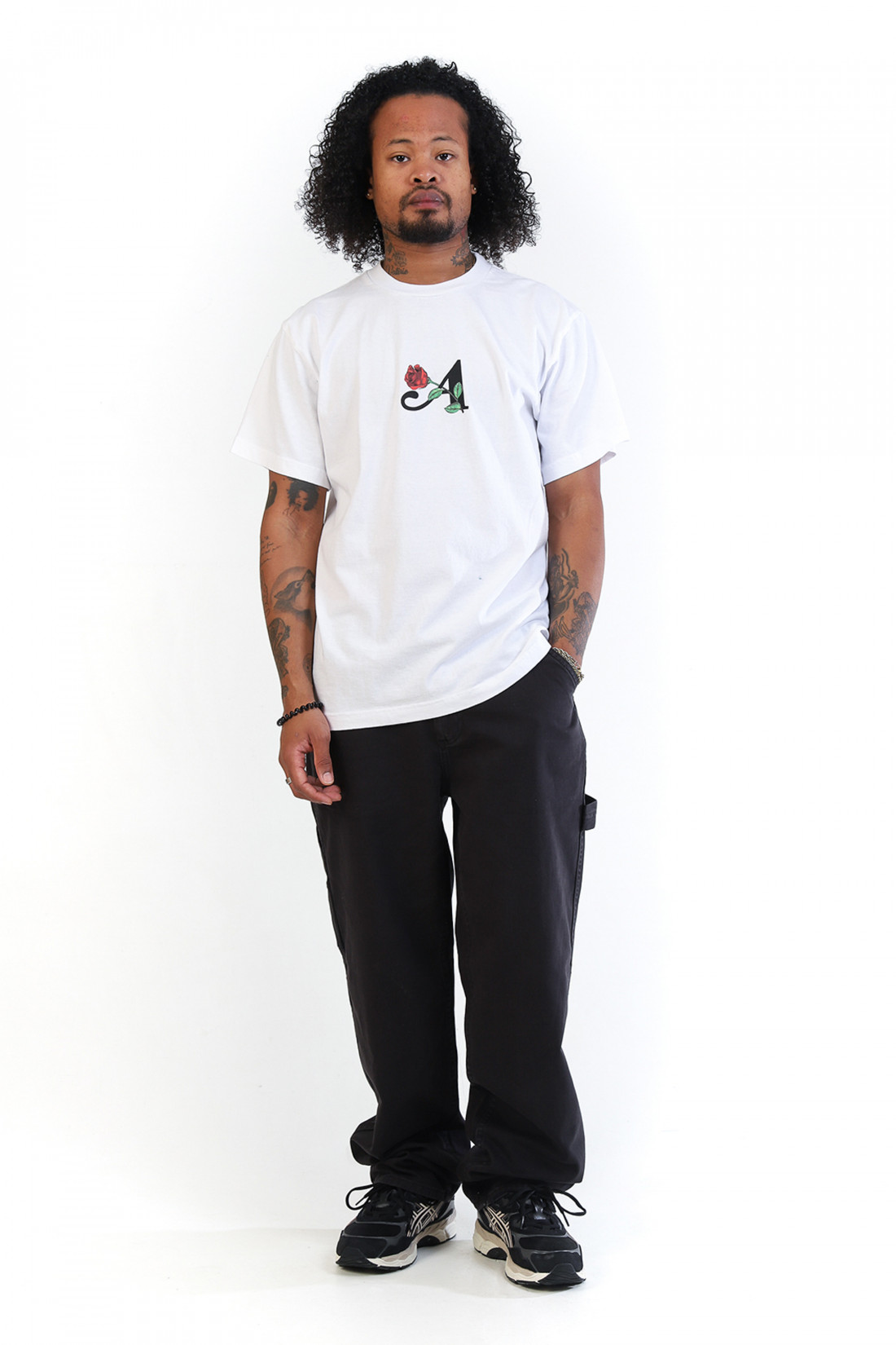 Flower classic tee White