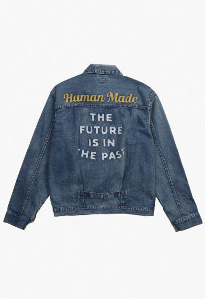 Human made Denim work jacket Indigo - GRADUATE STORE