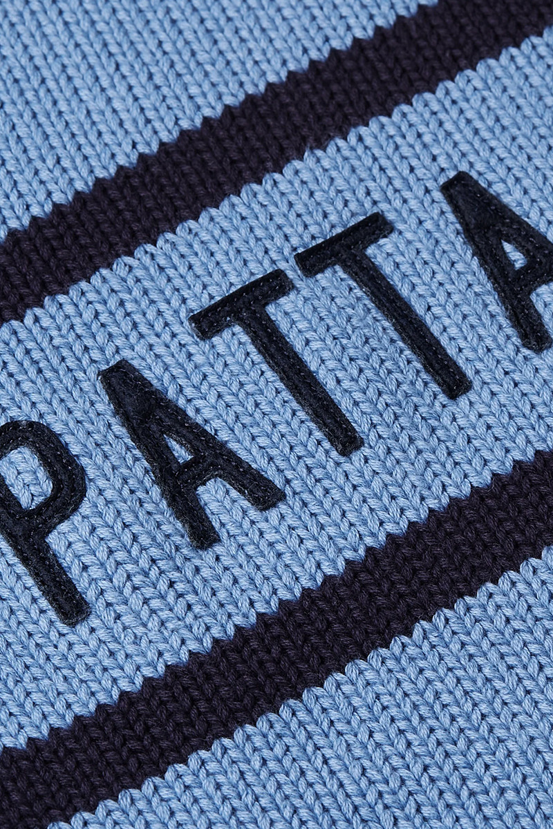 Patta og clothing knitted jump Dusty blue